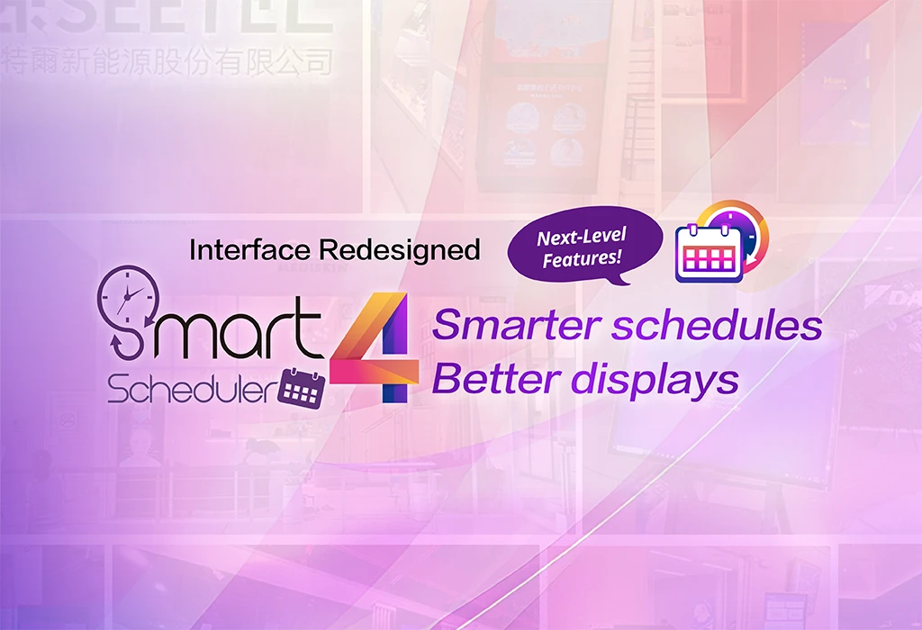 SmartScheduler4.0 - Smarter Schedules Better Displays