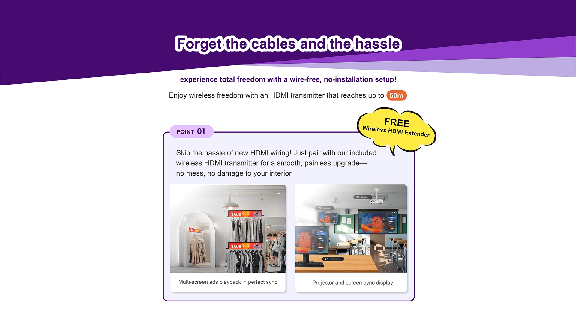 Forget the cables and the hassle